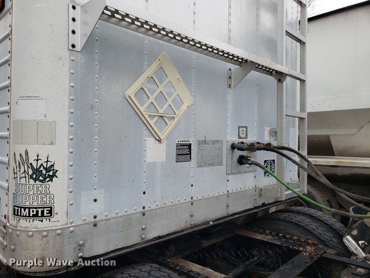 image for item DH5785 1999 Timpte double hopper bottom grain trailer
