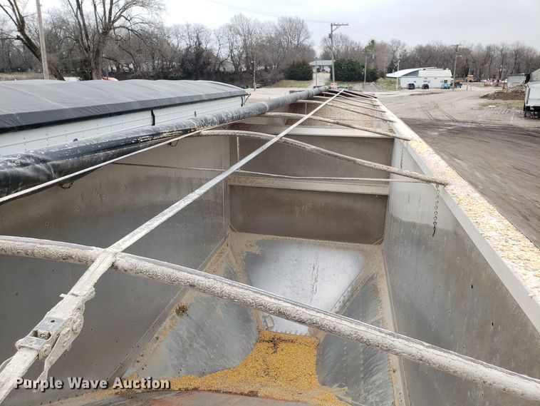 image for item DH5785 1999 Timpte double hopper bottom grain trailer