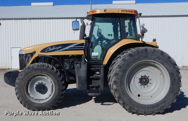 image for item DH6459 2008 Challenger MT635B MFWD tractor