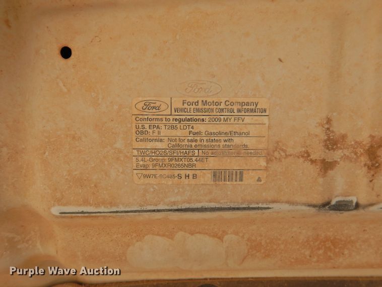 image for item DI0035 2009 Ford F150 SuperCab pickup truck