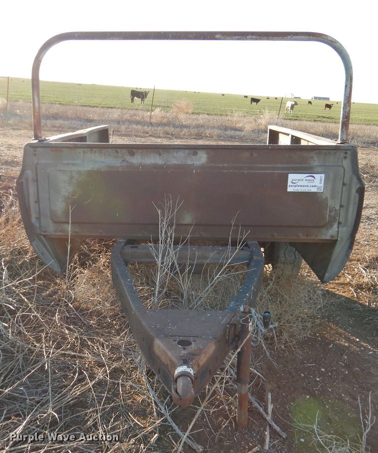 image for item DI0037 Pickup truck bed trailer