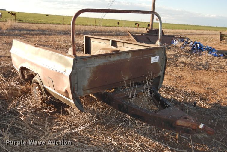 image for item DI0037 Pickup truck bed trailer