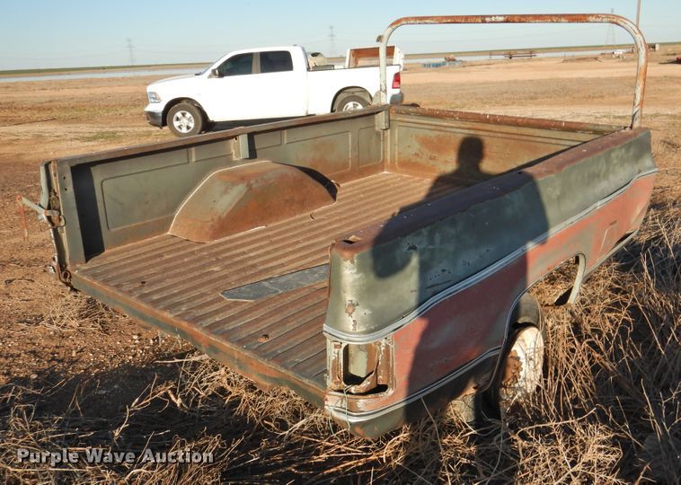 image for item DI0037 Pickup truck bed trailer