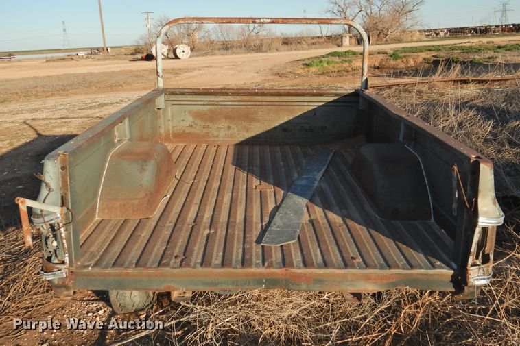 image for item DI0037 Pickup truck bed trailer