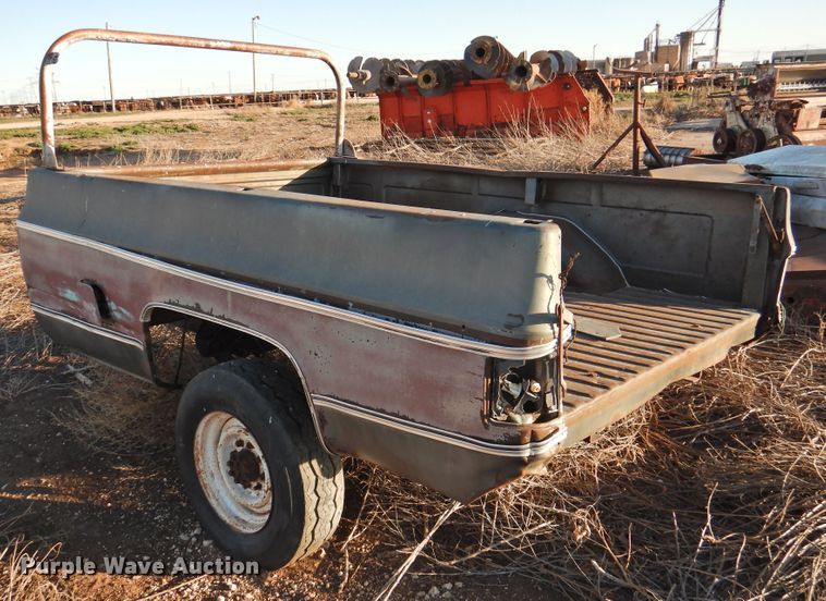 image for item DI0037 Pickup truck bed trailer