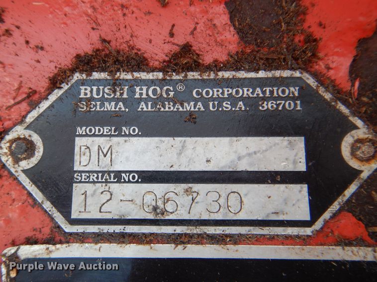 image for item GD9185 Bush Hog DM disc mower