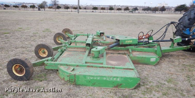 image for item GE9240 John Deere 1508 batwing rotary mower
