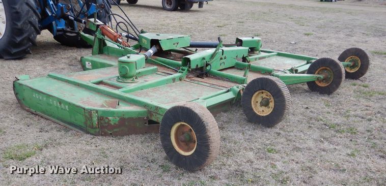 image for item GE9240 John Deere 1508 batwing rotary mower