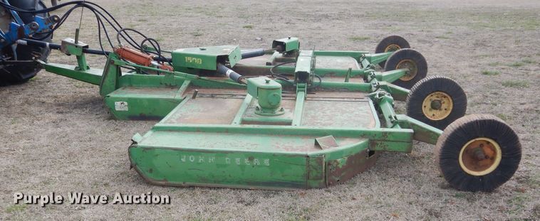 image for item GE9240 John Deere 1508 batwing rotary mower