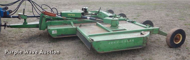 image for item GE9240 John Deere 1508 batwing rotary mower
