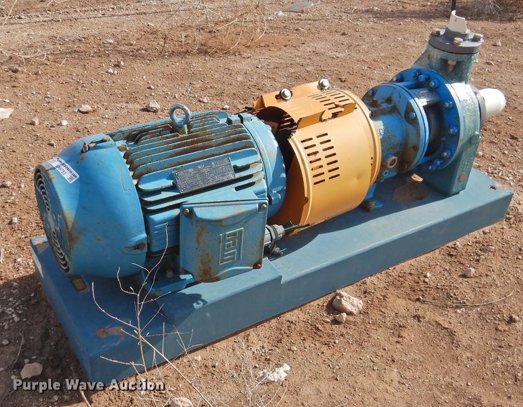 image for item GN9753 WEG electric motor and pump