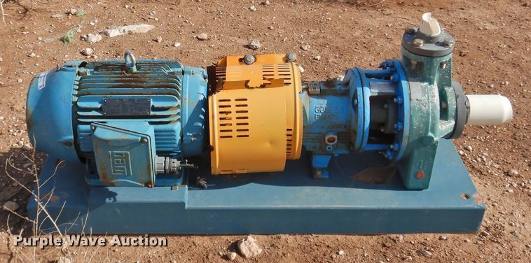 image for item GN9753 WEG electric motor and pump