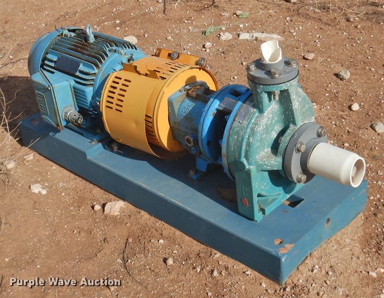 image for item GN9753 WEG electric motor and pump