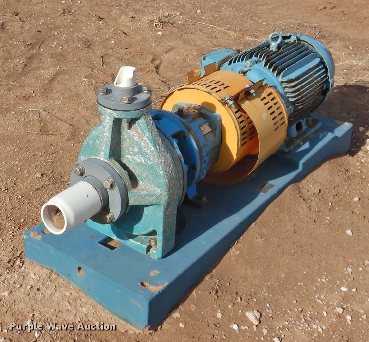 image for item GN9753 WEG electric motor and pump