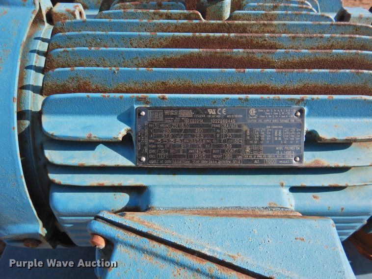 image for item GN9753 WEG electric motor and pump