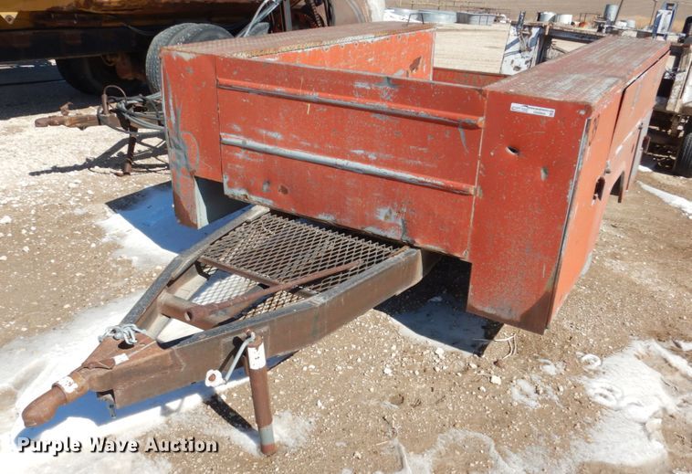 image for item GN9994 Utility pickup bed trailer