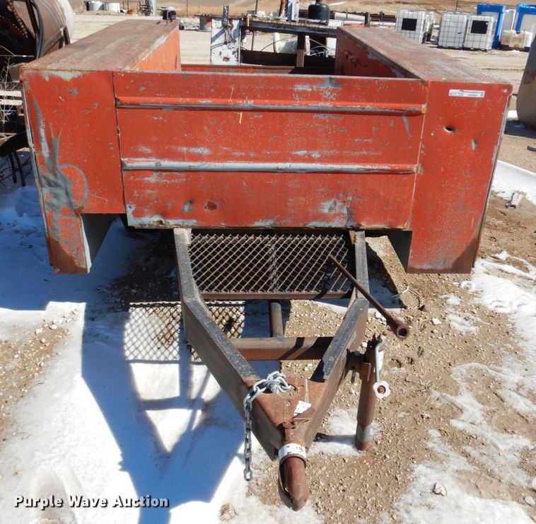 image for item GN9994 Utility pickup bed trailer