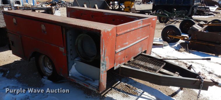 image for item GN9994 Utility pickup bed trailer