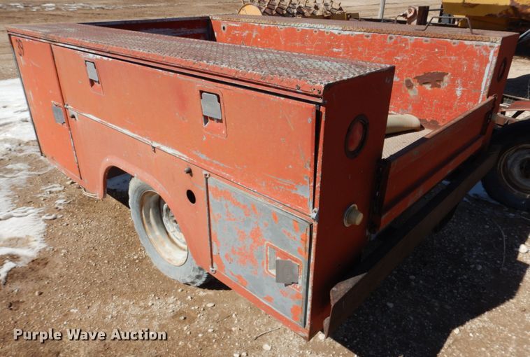 image for item GN9994 Utility pickup bed trailer