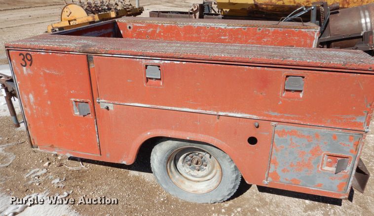 image for item GN9994 Utility pickup bed trailer