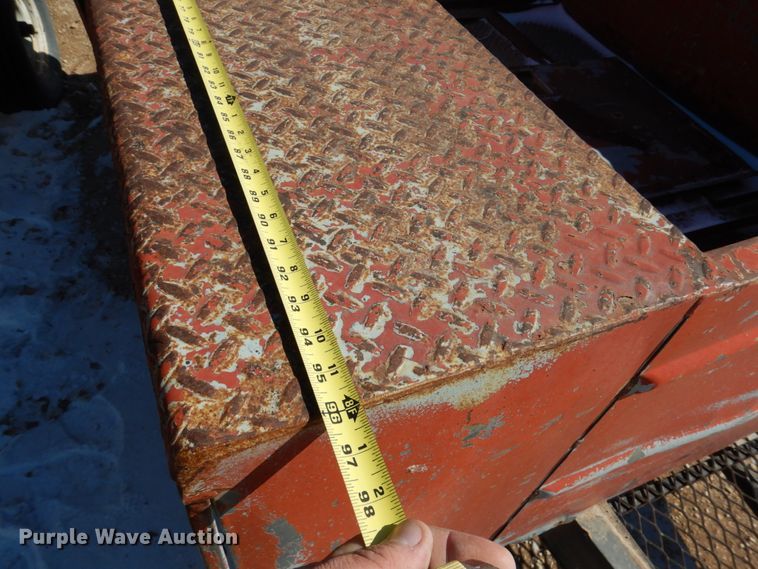 image for item GN9994 Utility pickup bed trailer