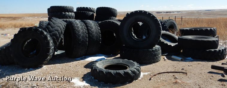 image for item GO9003 Approximately 40 tires