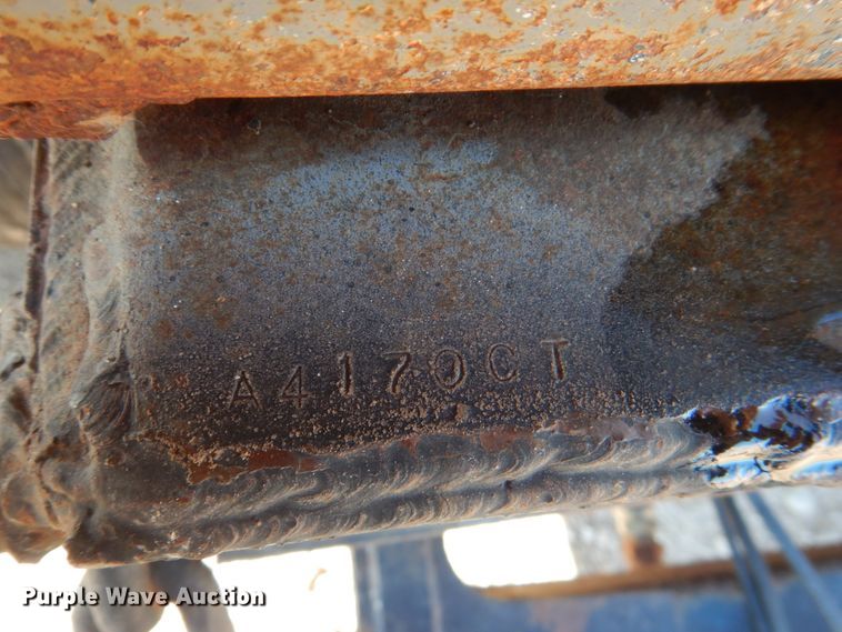 image for item GO9008 1976 end dump pup trailer