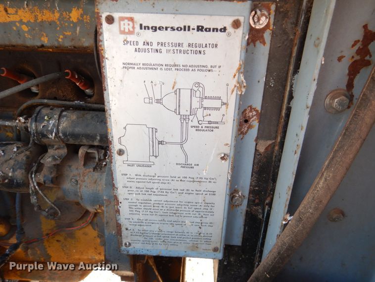 image for item GO9031 Ingersoll Rand air compressor