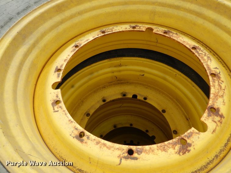 image for item GO9527 (4) Titan 620/70R46 tires and wheels