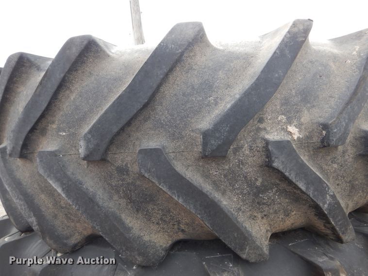 image for item GO9527 (4) Titan 620/70R46 tires and wheels