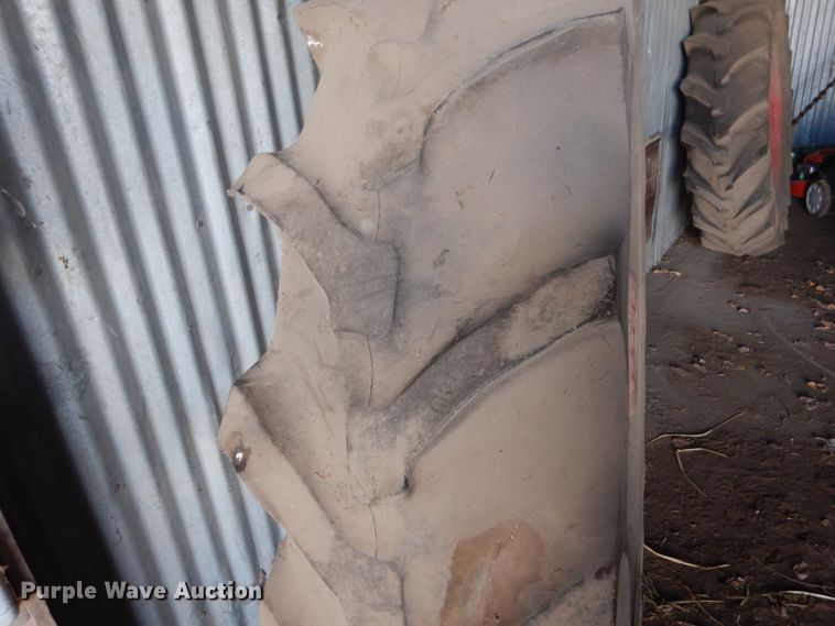 image for item GW9528 (2) 18.4-38 dual tires and wheels