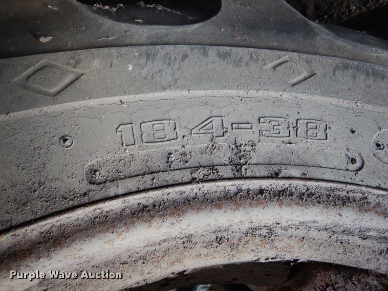 image for item GW9528 (2) 18.4-38 dual tires and wheels