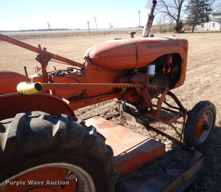 image for item GW9551 Allis Chalmers B tractor