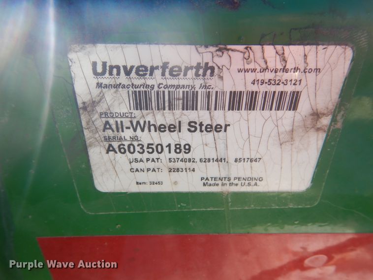 image for item GW9567 Unverferth AWS-36 header trailer