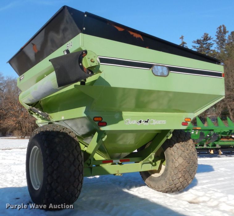 image for item GW9568 Parker 614 grain cart