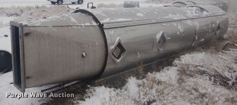 image for item GX9848 (2) stainless steel steam chests