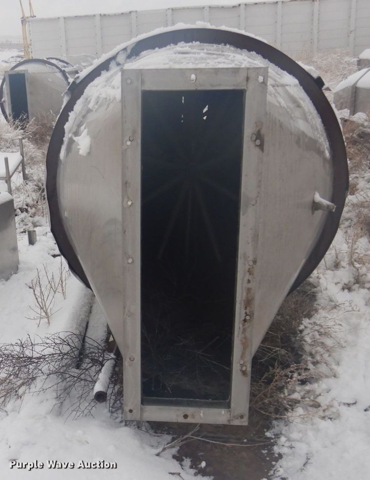 image for item GX9848 (2) stainless steel steam chests