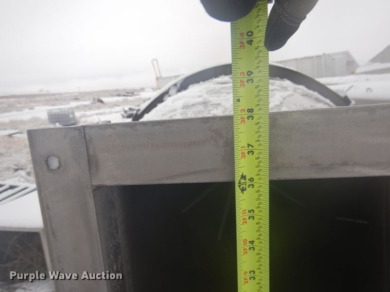 image for item GX9848 (2) stainless steel steam chests