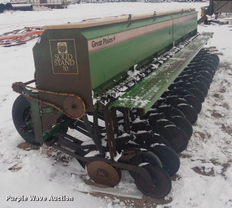 image for item GX9849 Great Plains Solid Stand 20 grain drill