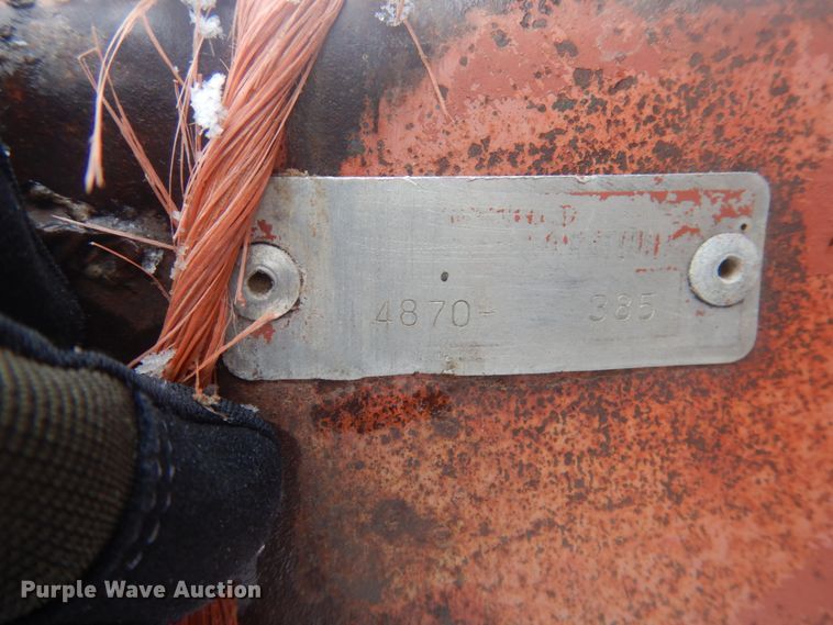 image for item GX9851 Hesston 4870 square bale processor