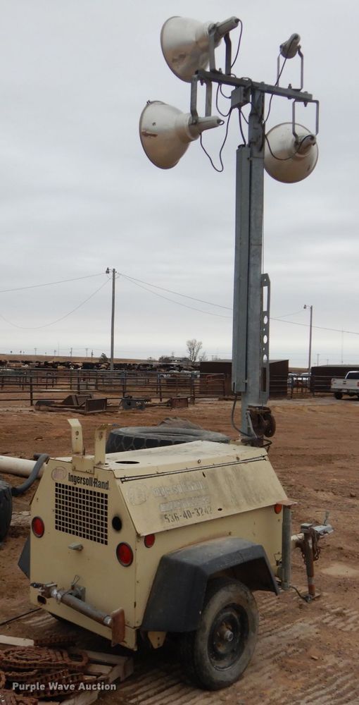 image for item GX9856 Ingersoll Rand Lightsource light plant