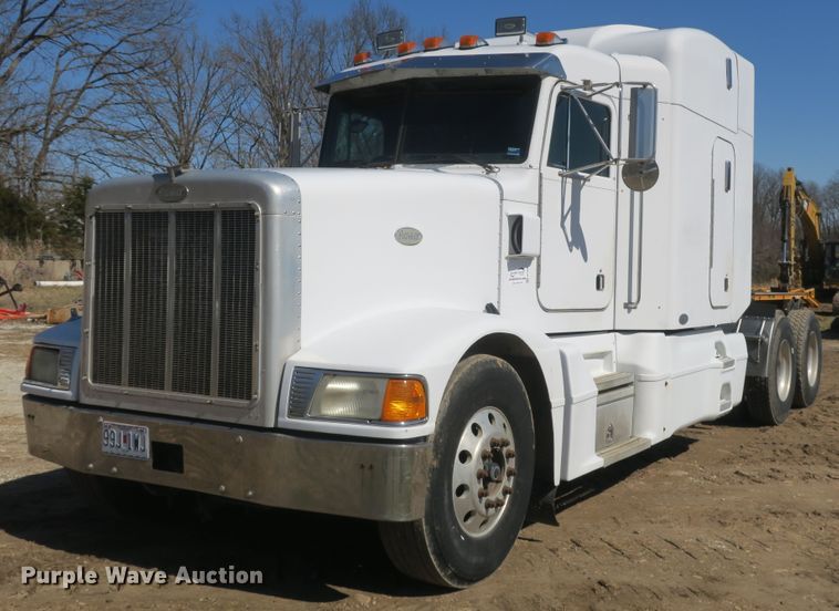 image for item DB10000 1998 Peterbilt 377 semi truck