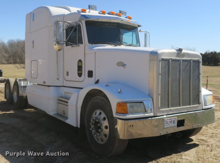 image for item DB10000 1998 Peterbilt 377 semi truck
