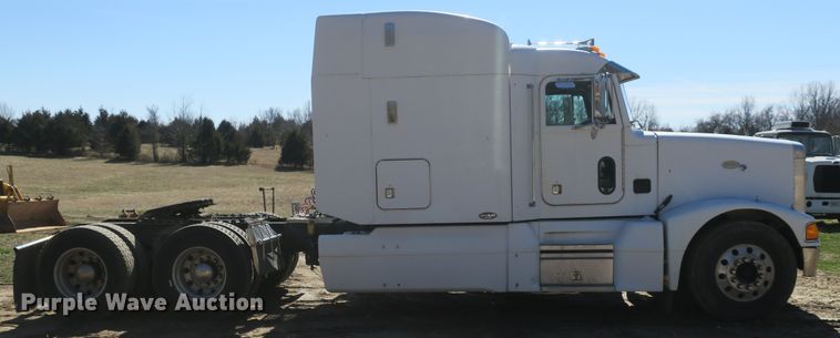 image for item DB10000 1998 Peterbilt 377 semi truck