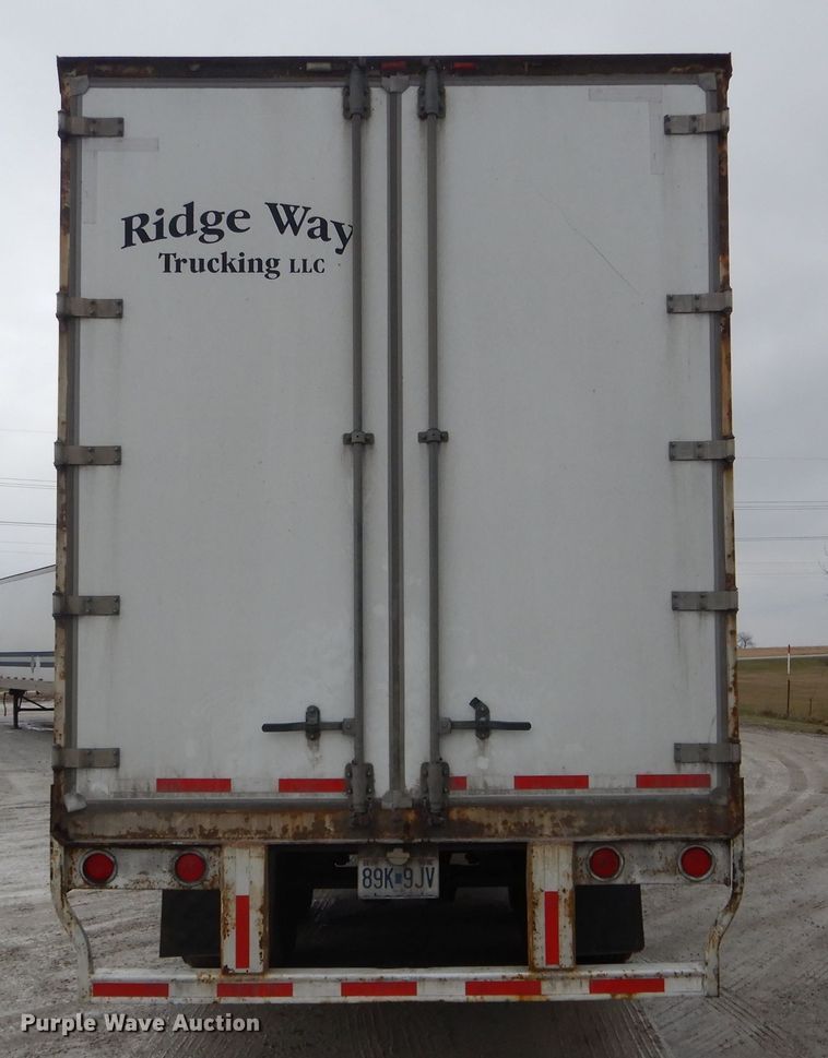 image for item DF3017 2000 Wabash dry van trailer