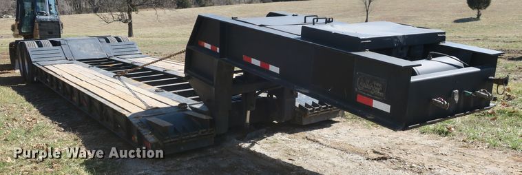 image for item DF5083 1995 Witzco Challenger RG35 lowboy equipment trailer