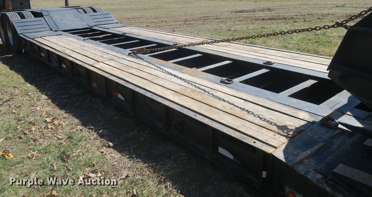image for item DF5083 1995 Witzco Challenger RG35 lowboy equipment trailer