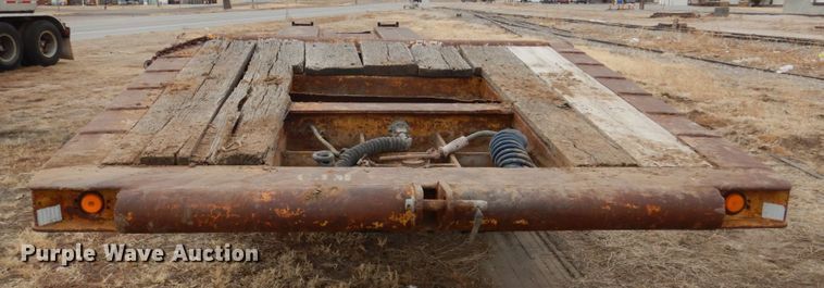 image for item DF7364 1974 Load King EZ Fold equipment trailer