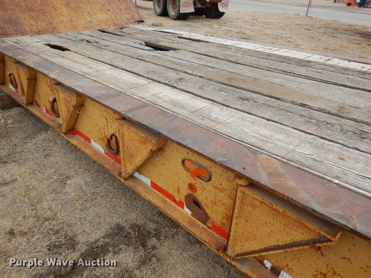 image for item DF7364 1974 Load King EZ Fold equipment trailer