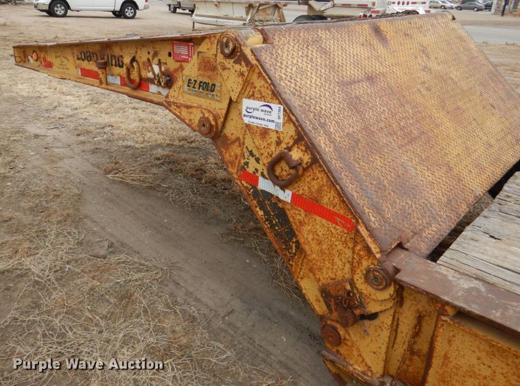 image for item DF7364 1974 Load King EZ Fold equipment trailer